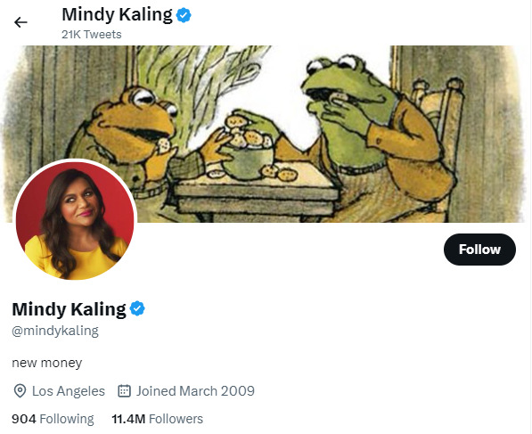 Mindy Kaling best twitter accounts