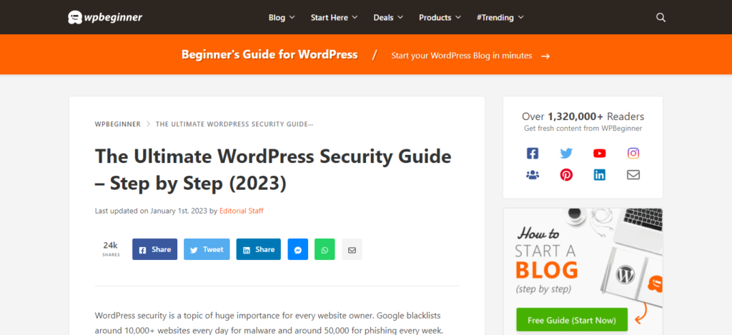 best wordpress course WordPress Security