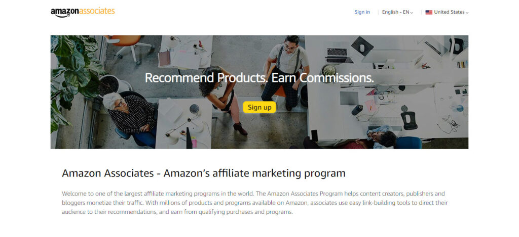 amazon business opportunities Amazon Affiliate Marketing