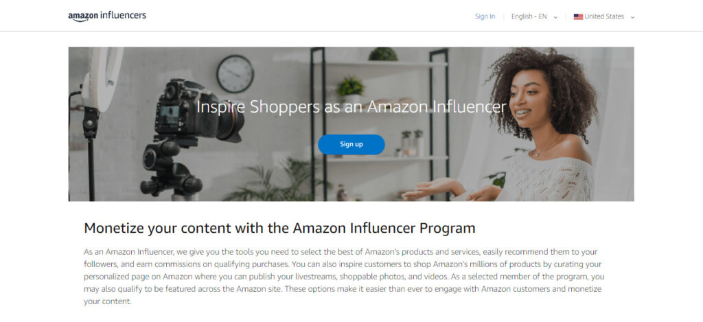 Amazon Influencer Marketing
